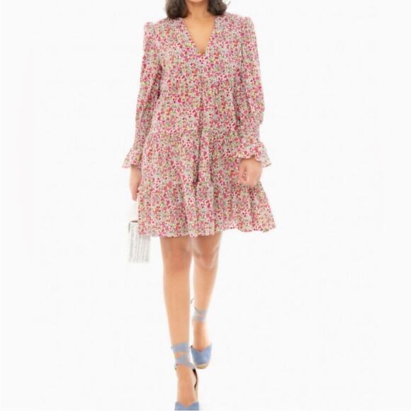Tuckernuck | Pomander Place Poplin Kenzo Dress in Ditsy Floral - Picture 1 of 7